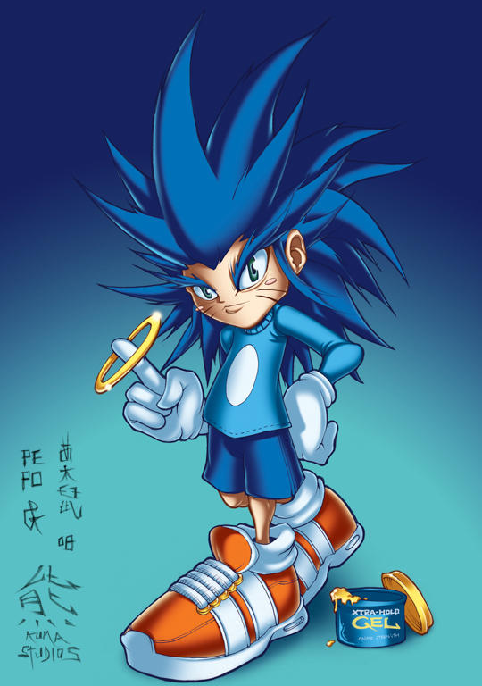 Kid Sonic by Kuma-Team on DeviantArt