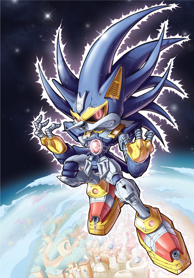 Mecha Sonic  Character design, Sonic, Sonic art