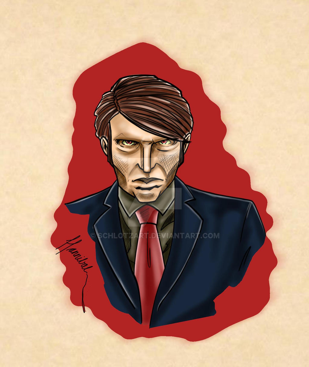 Dr. Lecter by SchlotzArt on DeviantArt