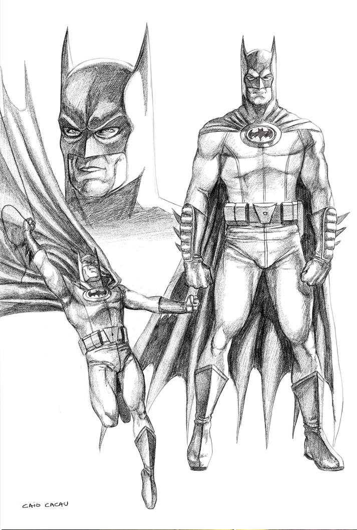 Batman Sketch by caiocacau on DeviantArt