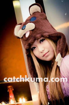 Pedobear Plush Hat