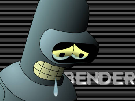 Bender Saddened: with shading