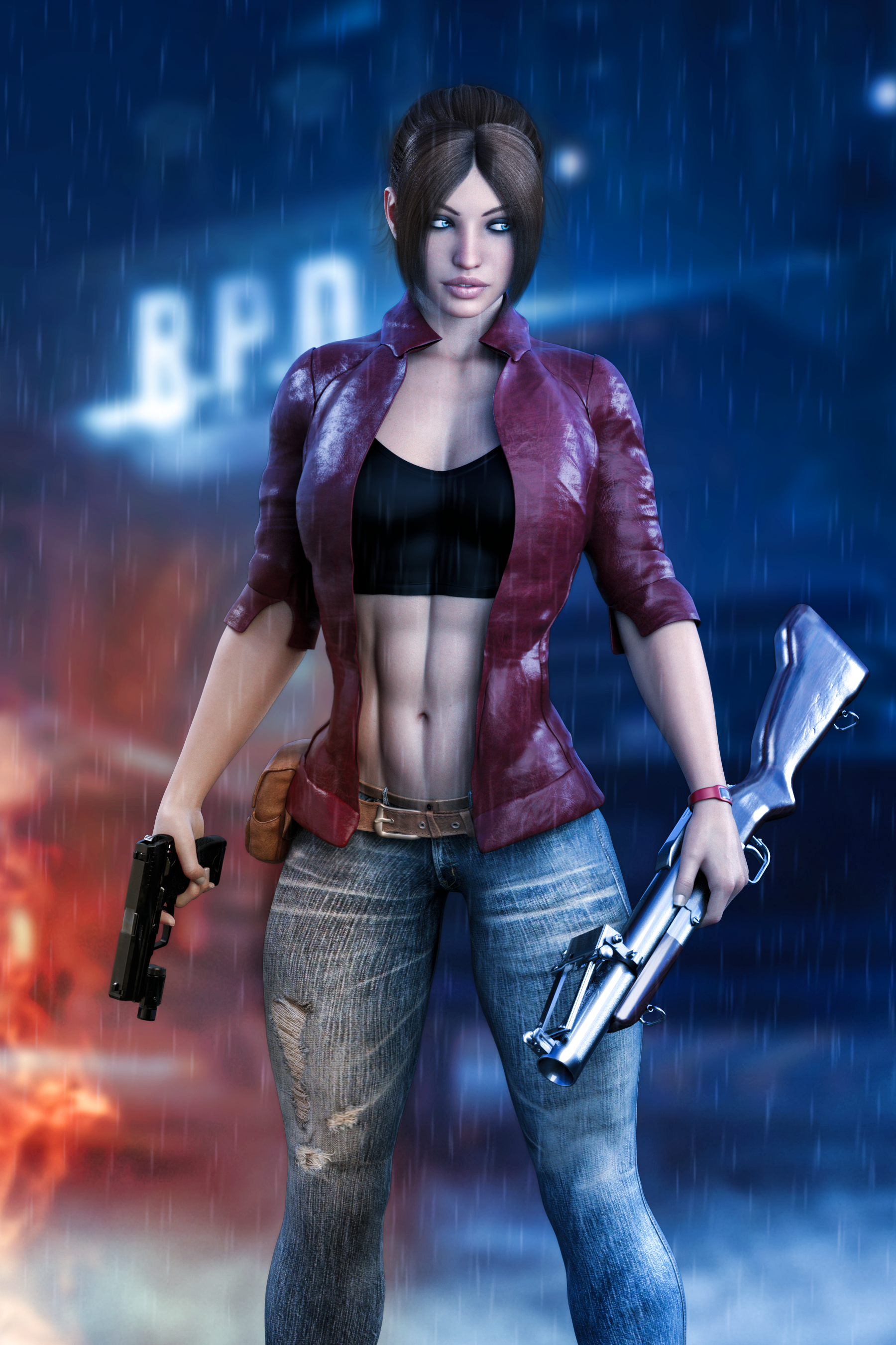 Resident Evil 2 Remake - Claire by LordHayabusa357 on DeviantArt