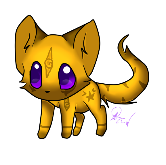 My Warrior Cat - Chibi Cloestar by Celestia-Cadence on DeviantArt Warrior Cat Chibi