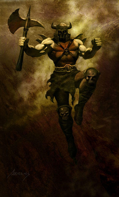 Axeman The Axeman Cometh by PaulAbrams on DeviantArt