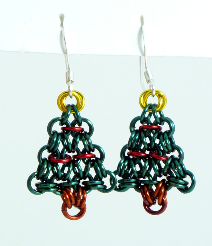 Christmas Tree Earrings