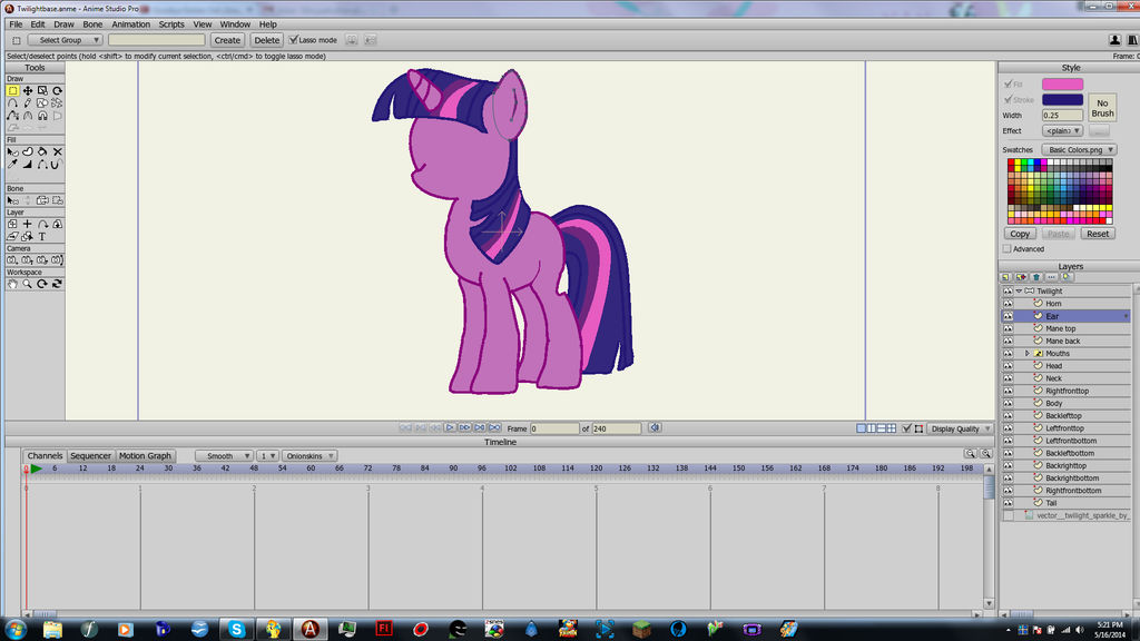 Twilight puppet rig preview by treypol3 on DeviantArt