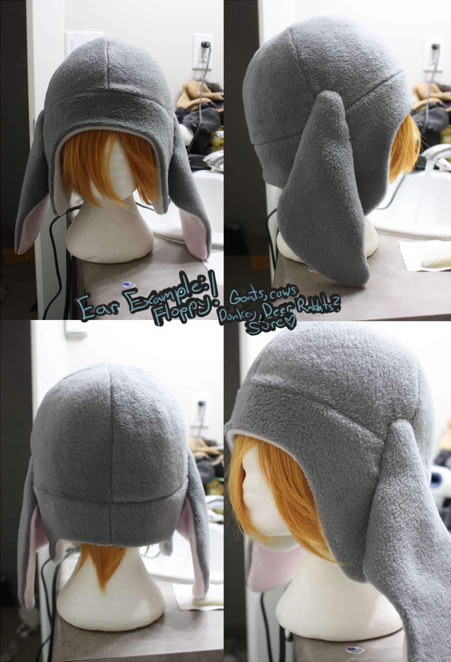 +FleeceHat:Example+ Floppy Ear Pattern.