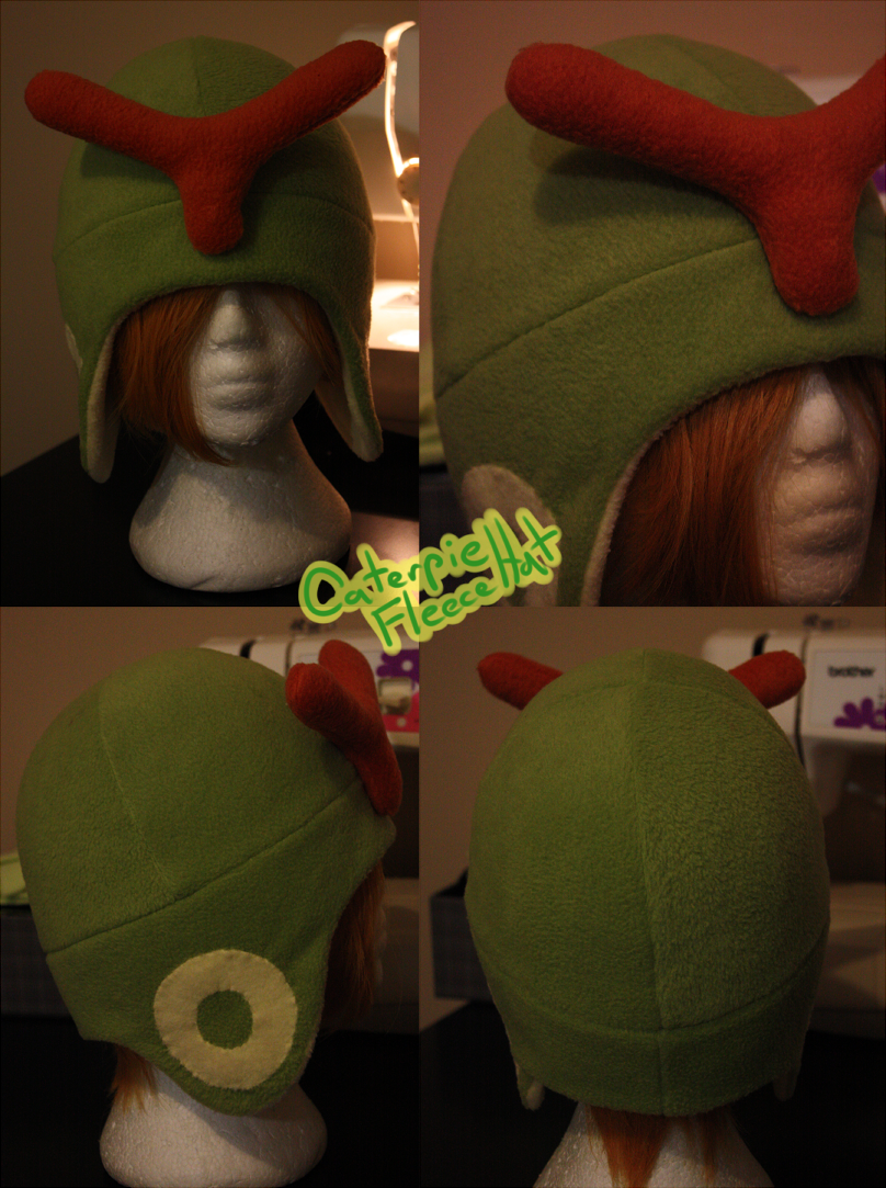 +FleeceHat:Sold+ Caterpie Hat.