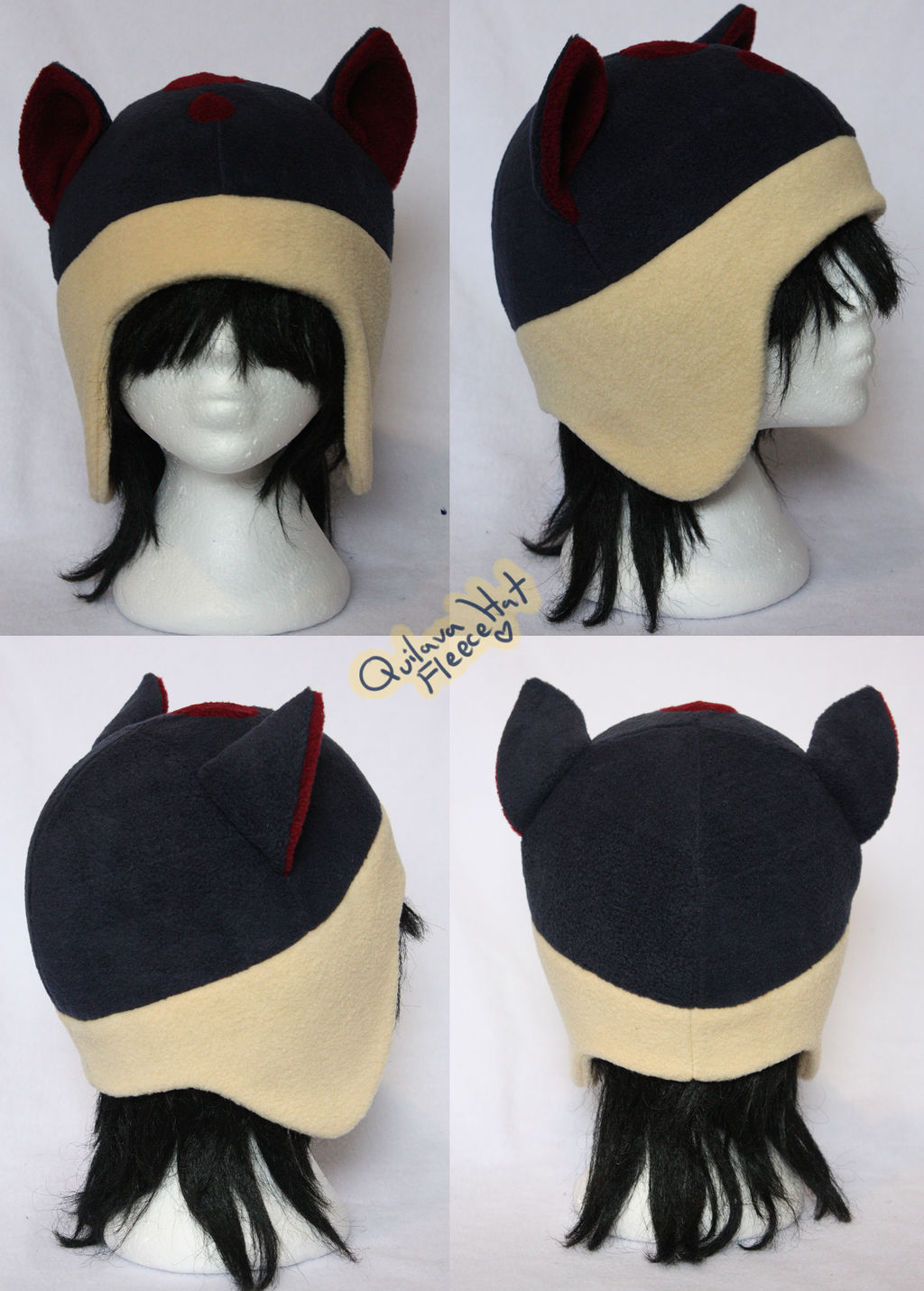 +FleeceHat:MadeToOrder+ Quilava Hats.