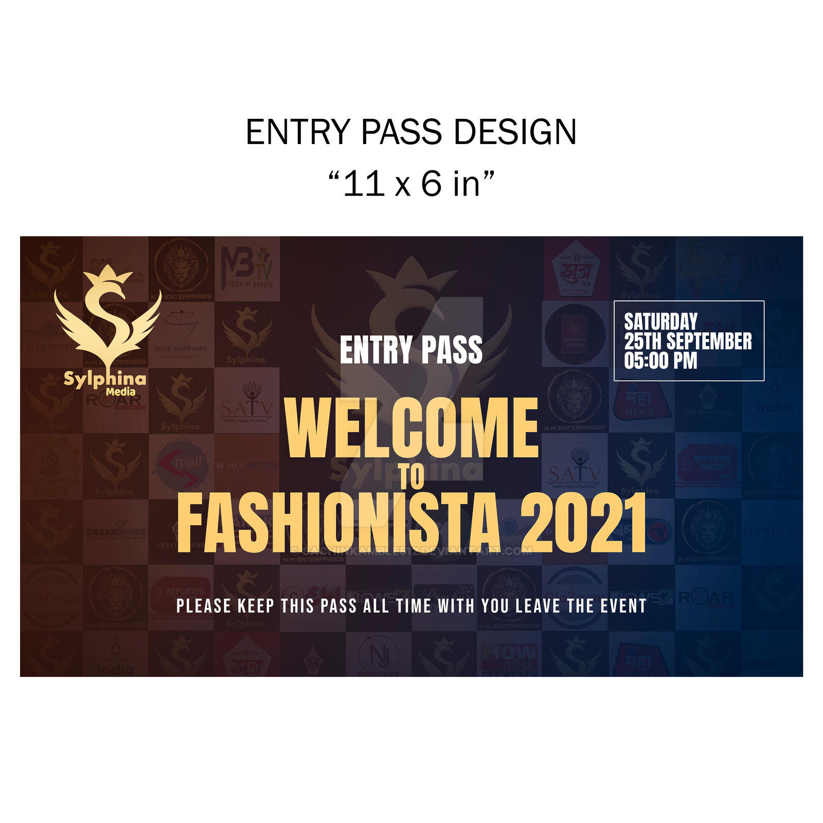 Program Entry Pass Entry Pass by sachinkamble512 on DeviantArt