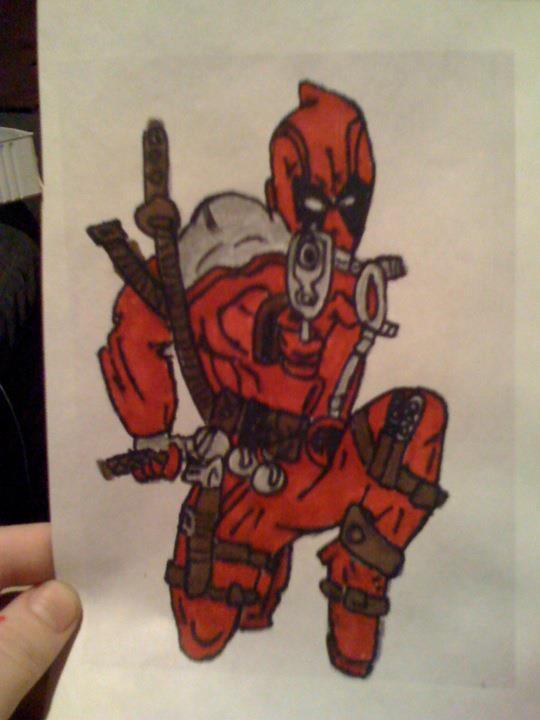 Deadpool Color by OmegaRed1980 on DeviantArt