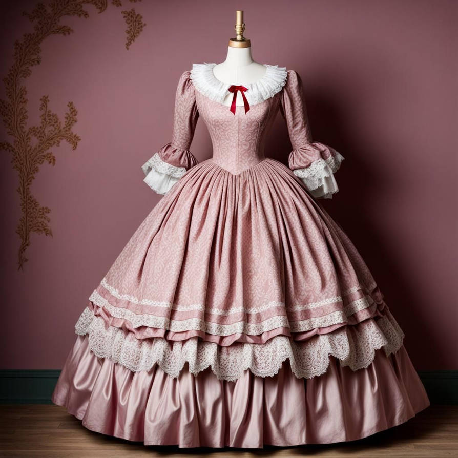 Simple Rococo Dress Rococo Dress by Ringelblume2000 on DeviantArt