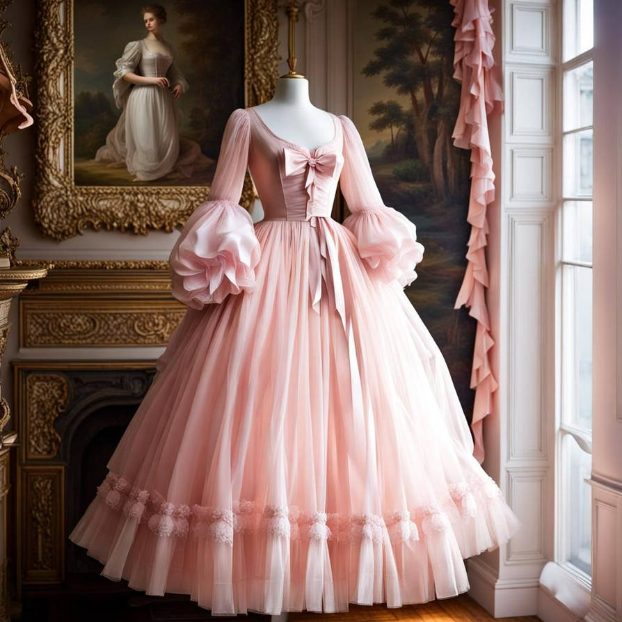 Simple Rococo Dress Rococo Dress by Ringelblume2000 on DeviantArt