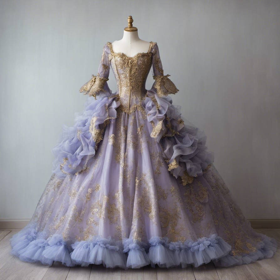 Rococo Dress by Ringelblume2000 on DeviantArt