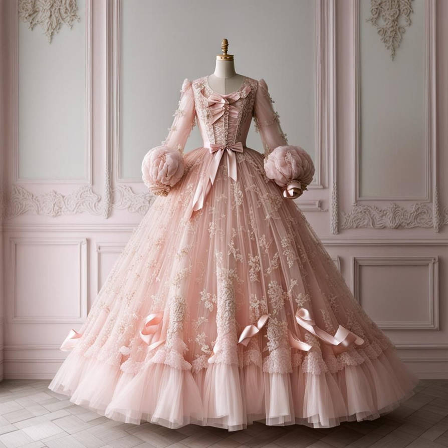 Simple Rococo Dress Rococo Dress by Ringelblume2000 on DeviantArt