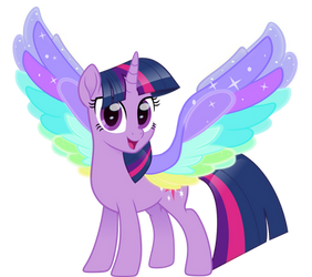 Twilight Rainbow Wings