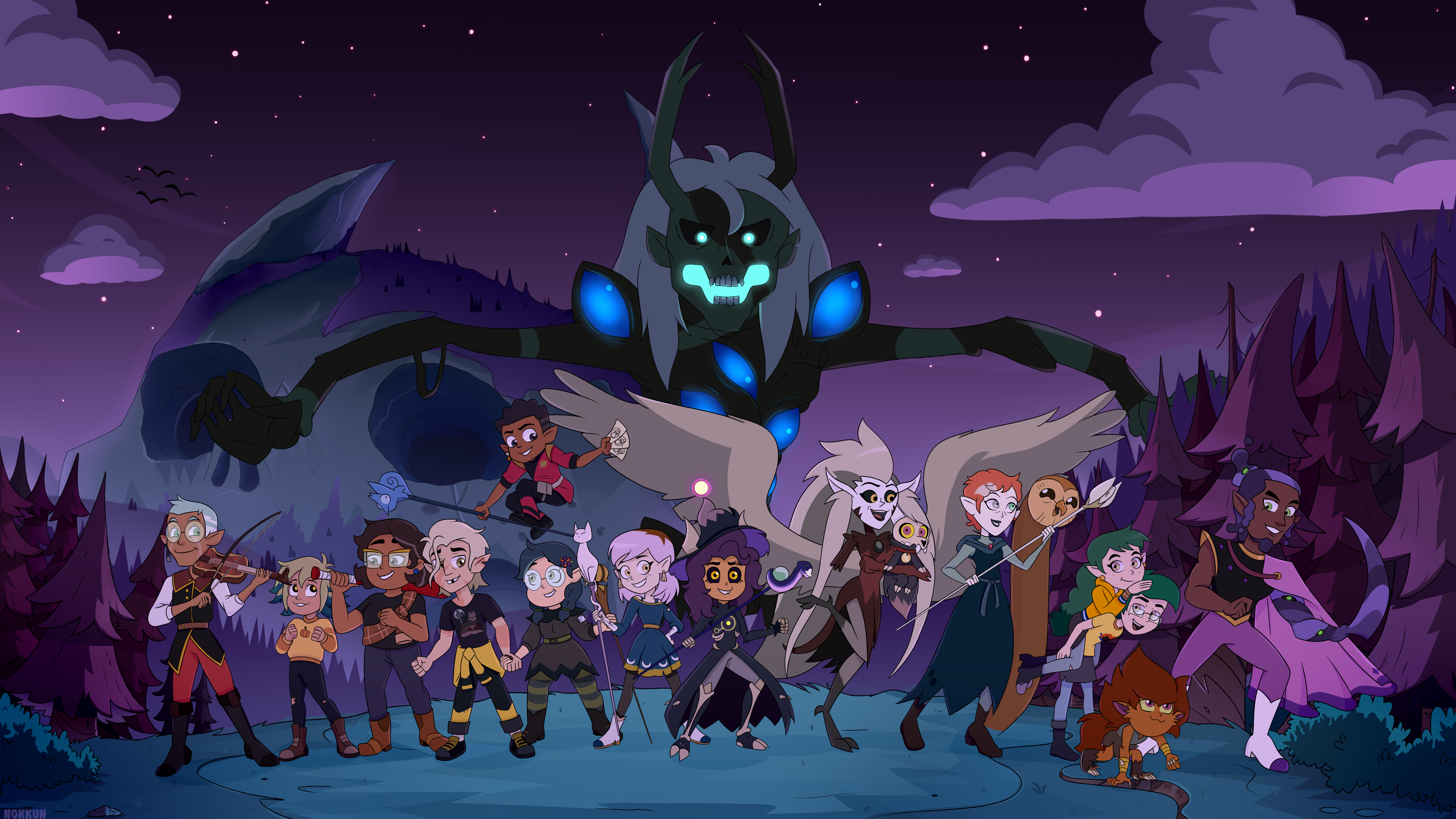 The Cast of The Owl House joins the Tune Squad by HunterRisesAgain on  DeviantArt