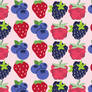 Berry Pattern Wallpaper