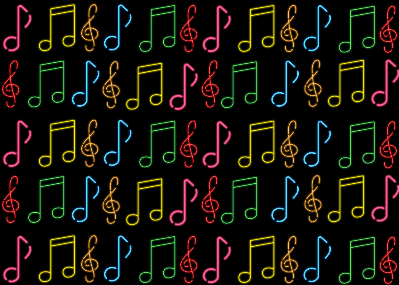 Fancy Note Pattern Music Note Pattern by HomeschoolLadybug on DeviantArt