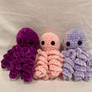 Handmade Crochet Amigurumi Octopus Plushies!