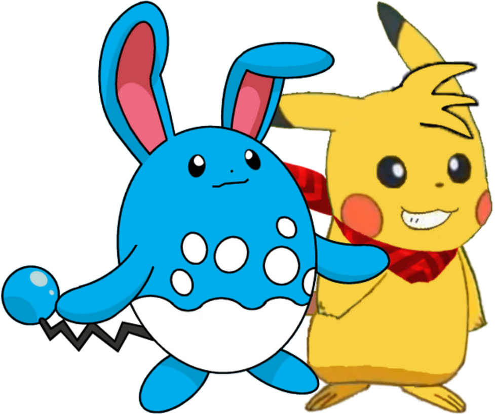 Me and Female Azumarill by ColinPikachu8 on DeviantArt