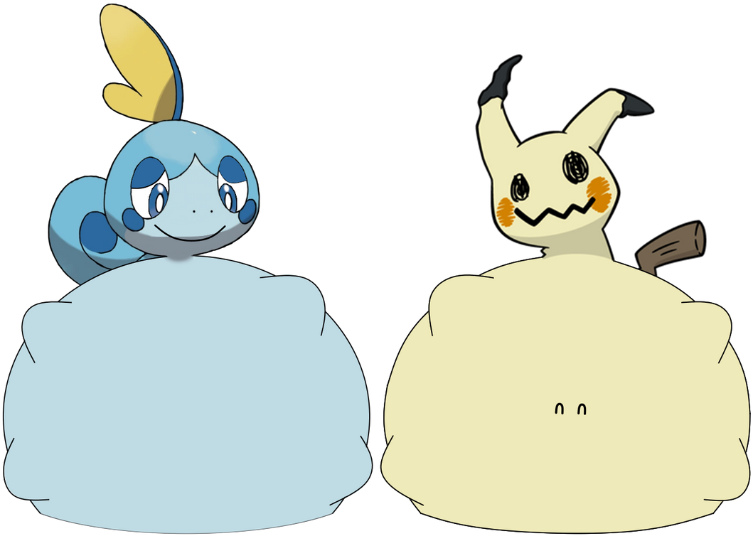 Sobble and Mimikyu ate their friends by ColinPikachu8 on DeviantArt