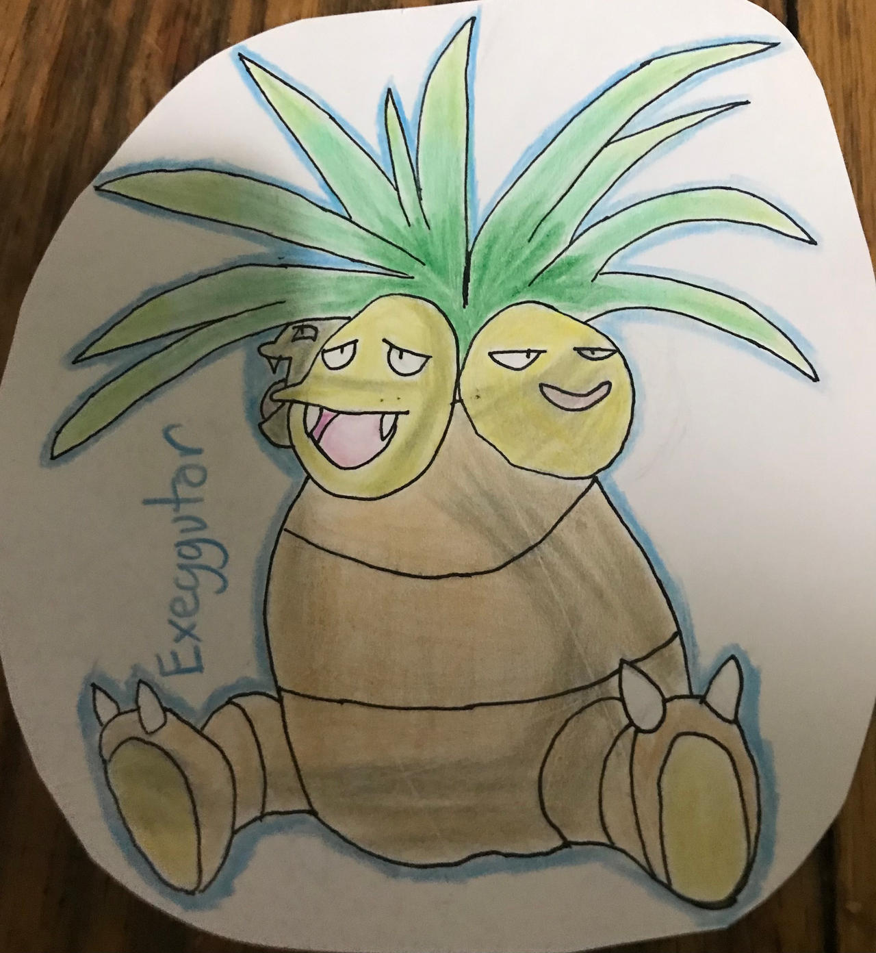 Exeggutor (GrassDex) by Angelic-Insect on DeviantArt