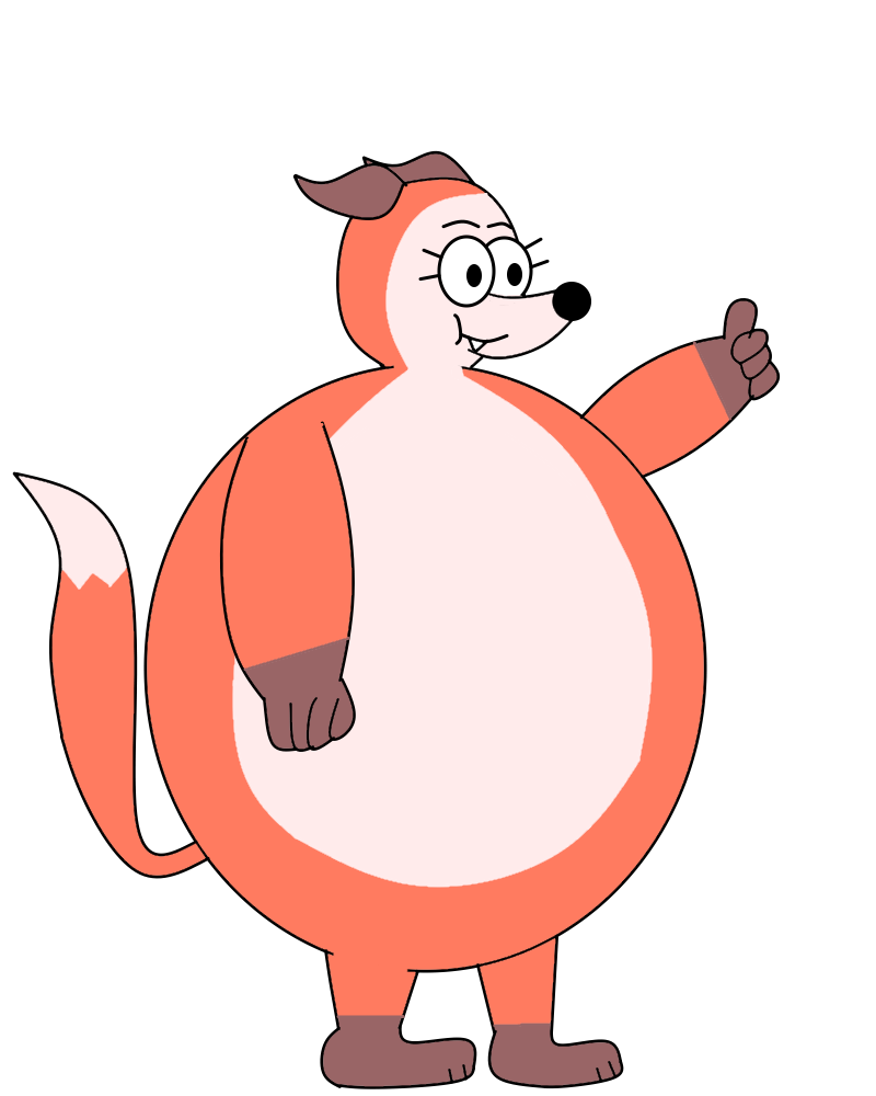 Fat Fox by Superacl on DeviantArt