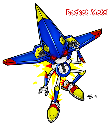 Super Neo Metal Sonic by cybervader311 on DeviantArt