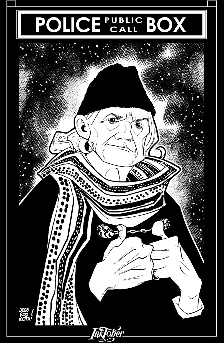 Inktober 1: 1st Doctor