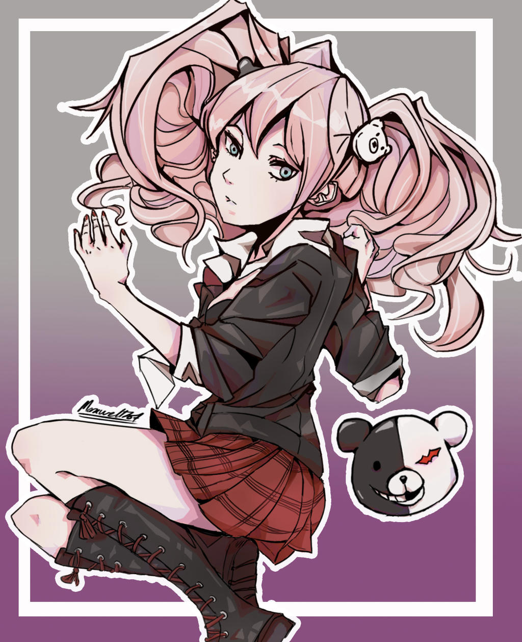 Junko Enoshima Fanart By Maxwell707 On DeviantArt junko-enoshima-fanart-by-maxwell707-on-deviantart