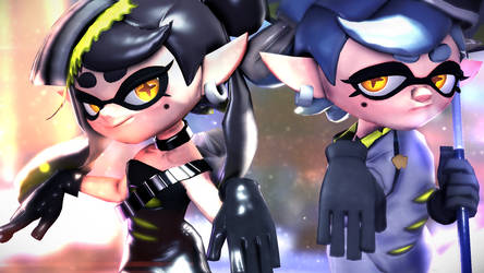 Splatoon - Callie and Marie