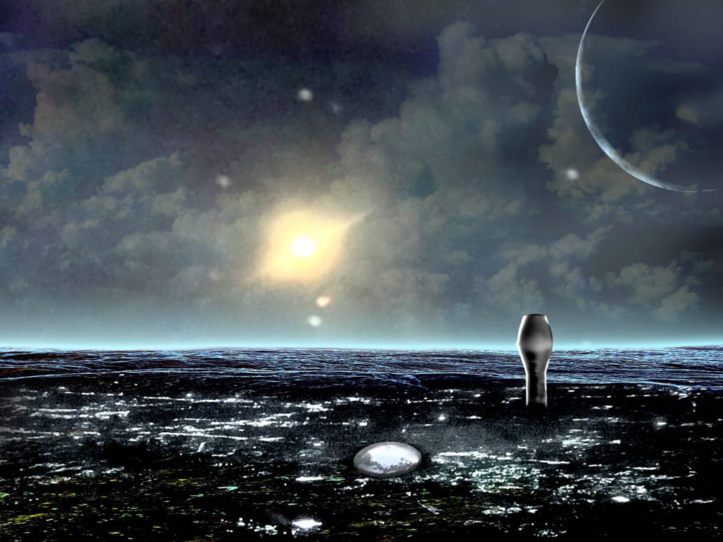 An advanced civilization on a distant planet by Astronomer16 on DeviantArt