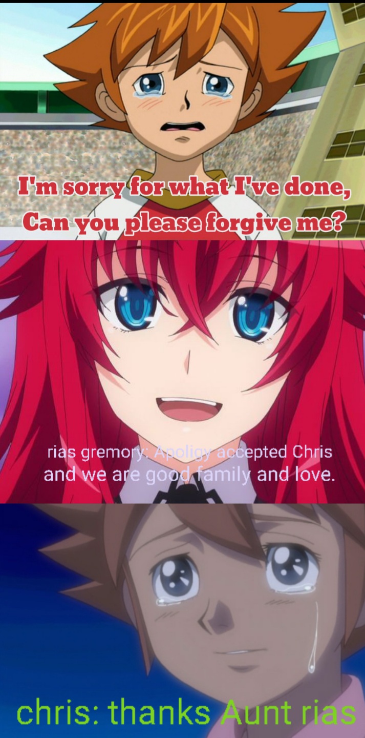 Rias gremory accpet apoligy for Chris_SonicX by Alphaplayer64 on DeviantArt