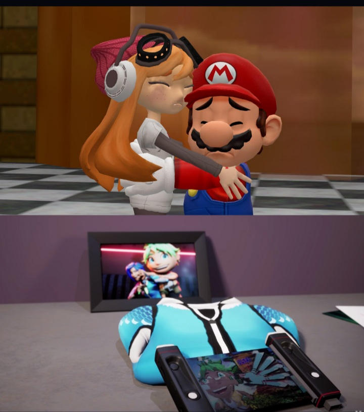Goodbye Character Mario Mario and meggy saying goodbye for Tari MR by Alphaplayer64 on DeviantArt