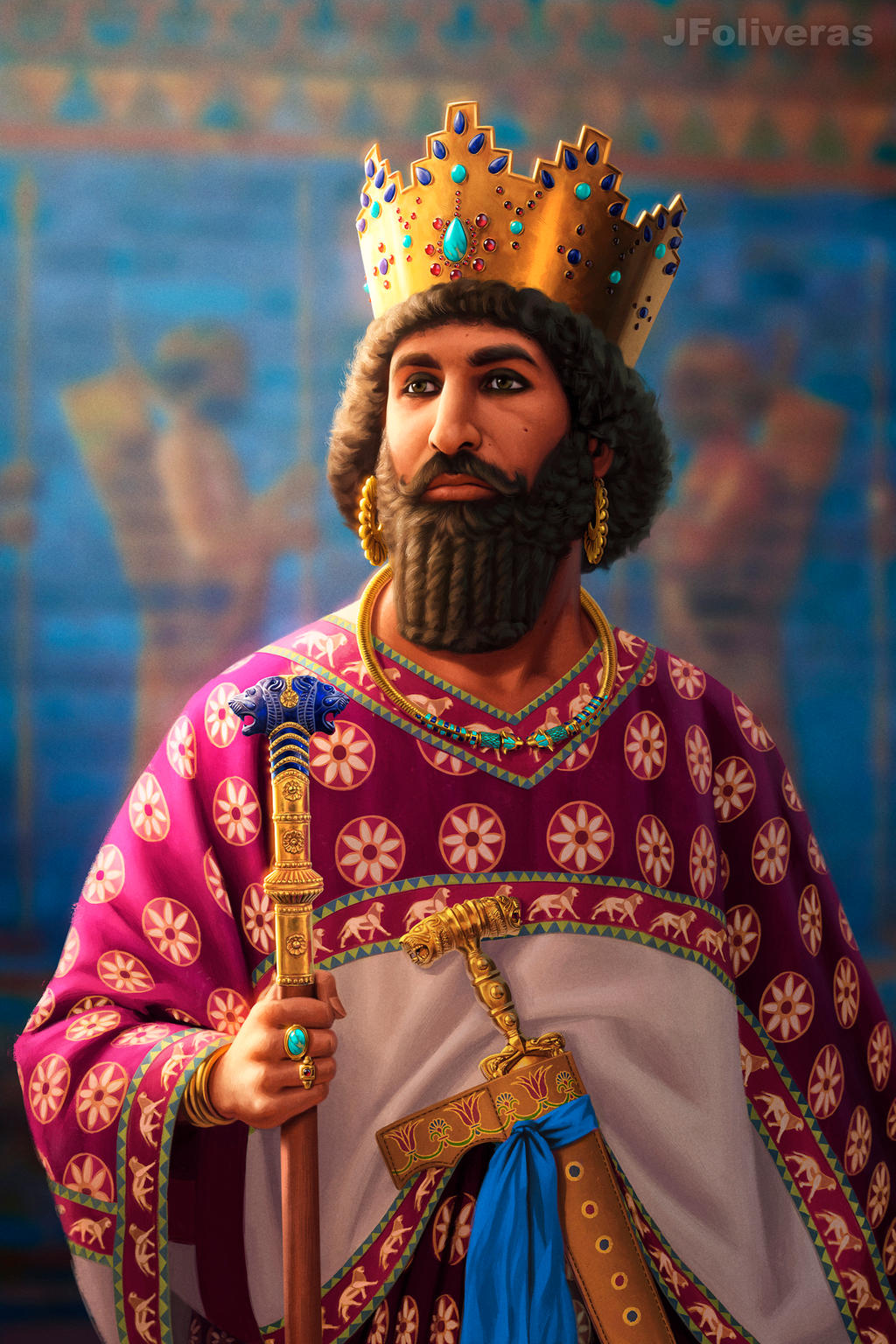 Darius III of Persia by JFoliveras on DeviantArt