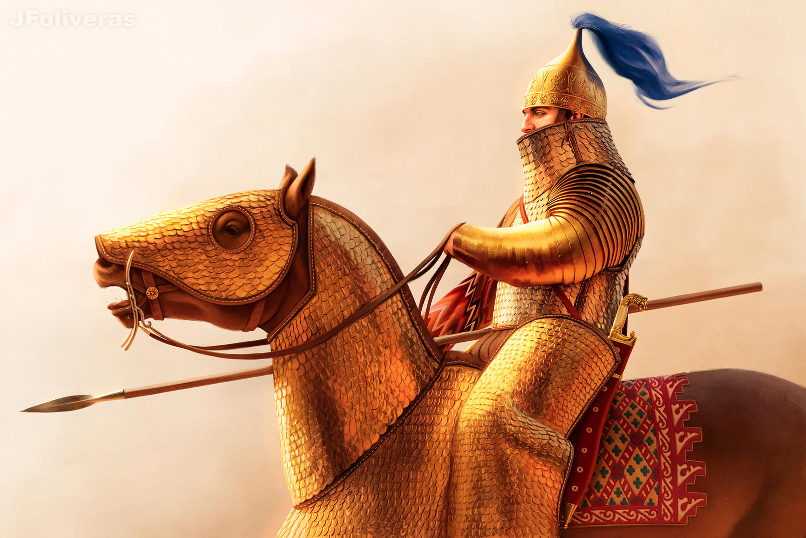 ‘Persian Cataphract’ by JFoliveras : r/RealisticArmory