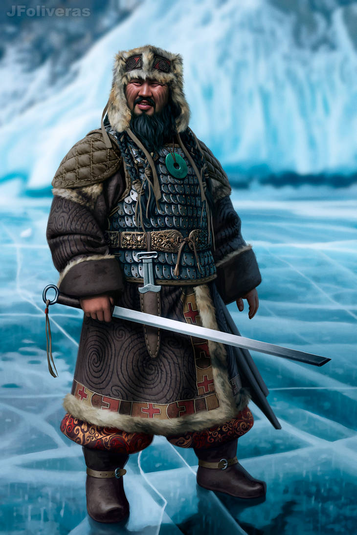 Xiongnu chieftain by JFoliveras on DeviantArt