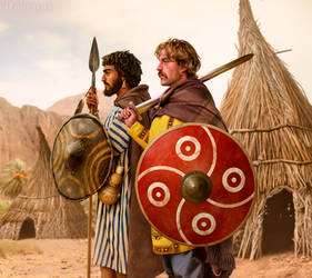 Vandal nobleman and Moorish mercenary