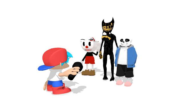 Indie cross fan art (cuphead) 2/3 by Victori497 on DeviantArt