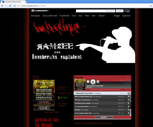 Myspace Layout 4 by InspirationGFX on DeviantArt