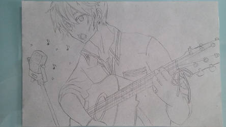 len play guitar