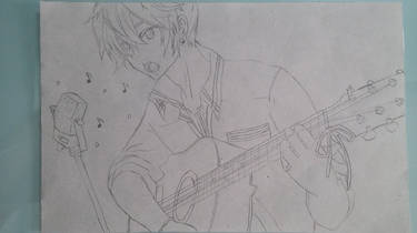 len play guitar