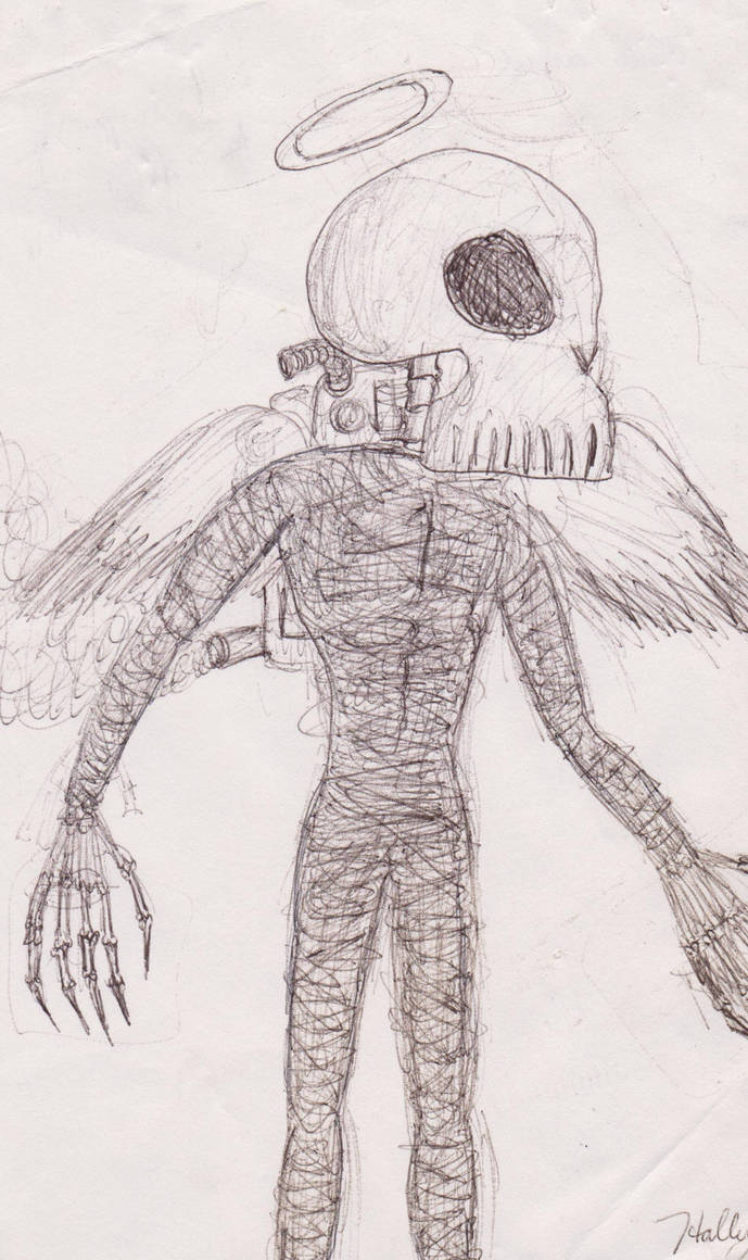 Skeleton Guy by EatBurgersUpsideDown on DeviantArt