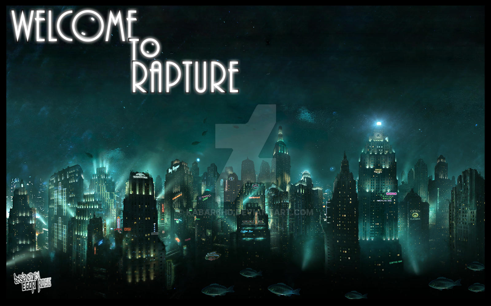 Welcome To Rapture Post Card by Kabar6HD on DeviantArt