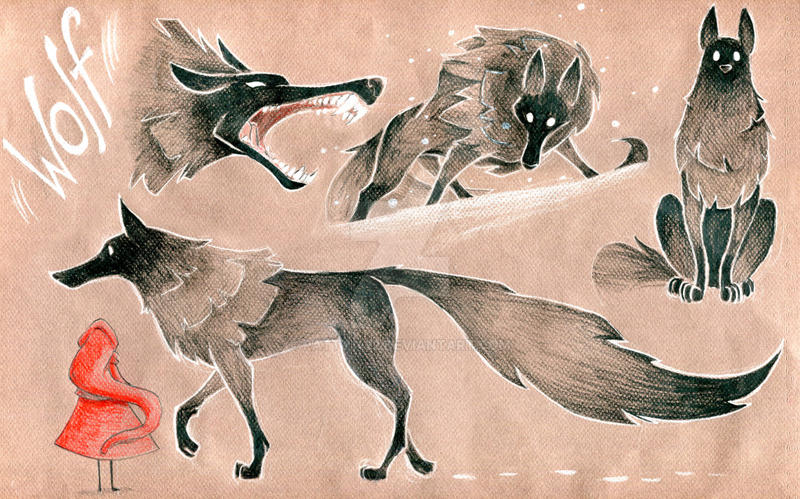 Wolf character design by Patty1422 on DeviantArt