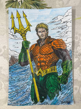 Aquaman Design (26 Heroes, Day 1: A)