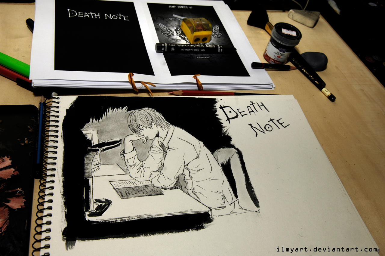 Deathnote Fanart by ilmyart on DeviantArt