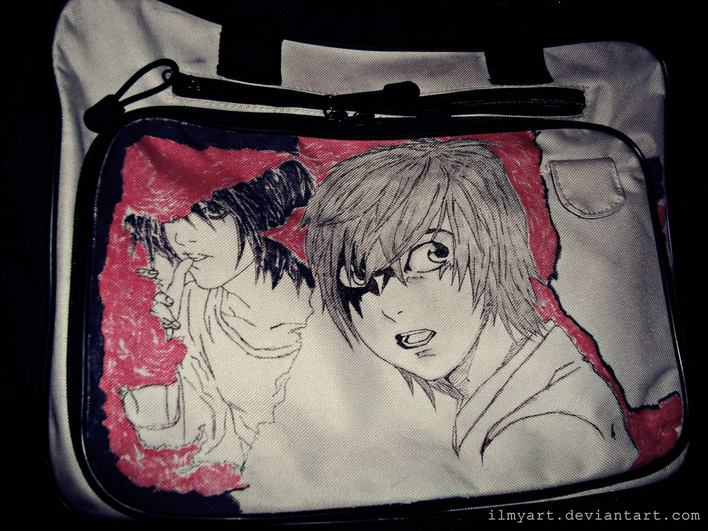 Death Note Bag by ilmyart on DeviantArt